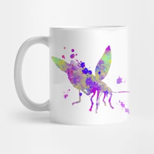 Firefly Watercolor Painting Mug